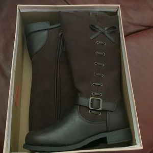 Rachel shoes.com zip up boots for girls